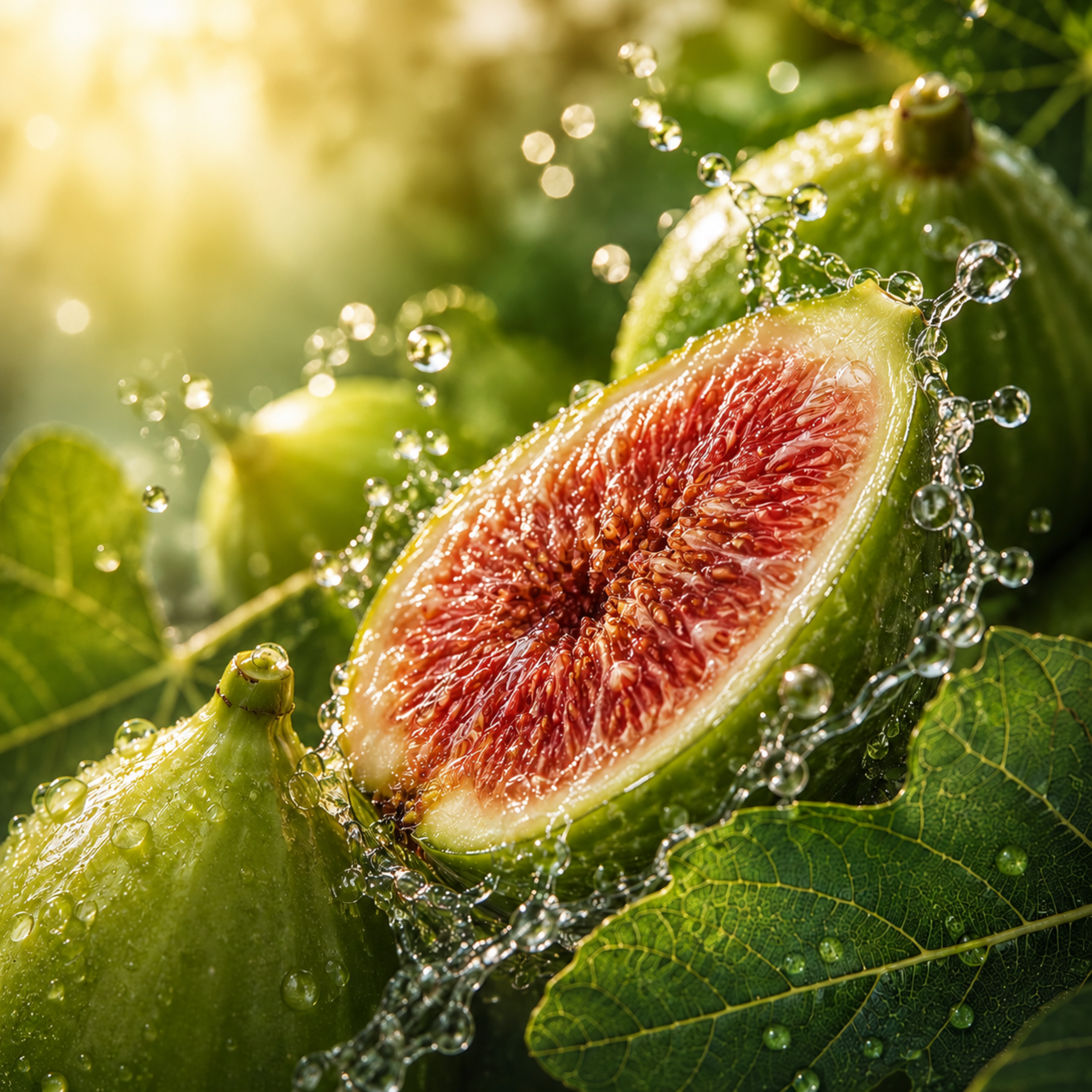 Green Fig Large Candle